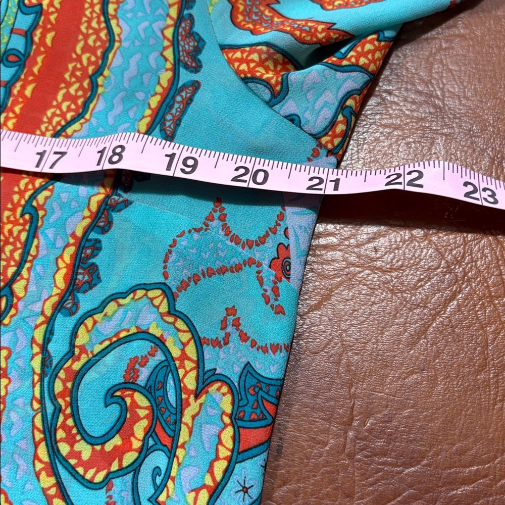 TRIBAL Sz Medium Print Tunic Never Worn So Pretty - Picture 8 of 8